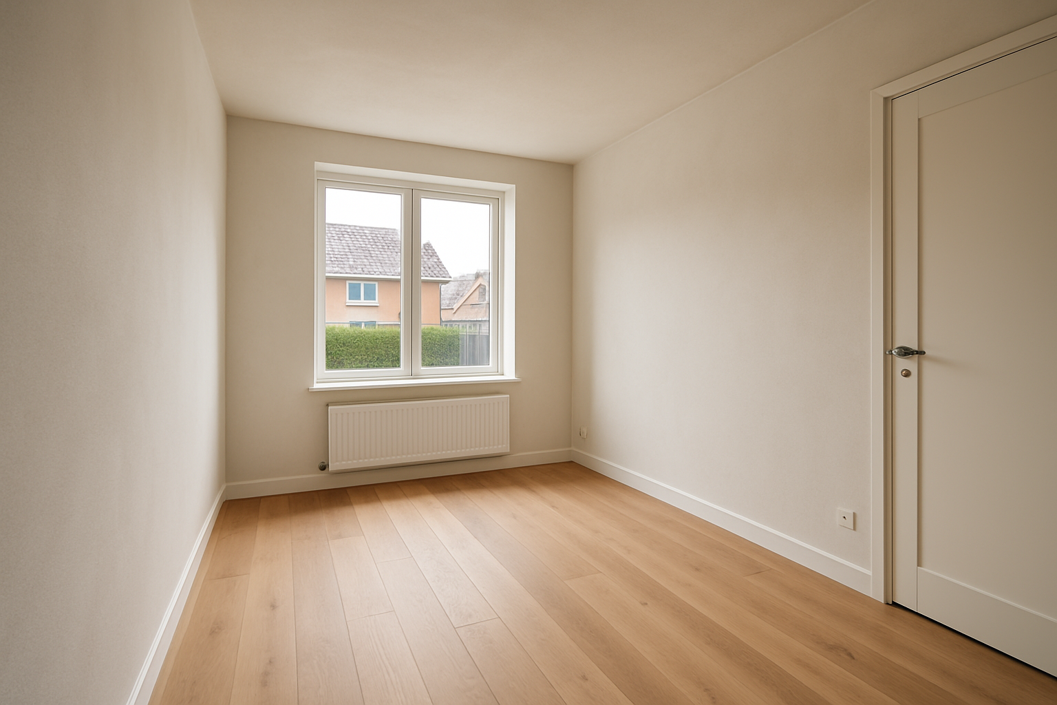 Behangklaar stucwerk projectimpressie door StucMeesters B.V.